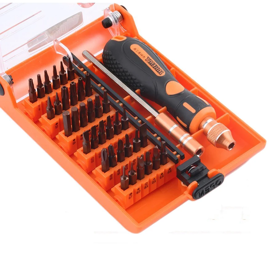 Multi Bits precision Screwdriver Kit 38 in 1 JM-8106 screw driver opening tool for iphone ipad note book laptop multitool
Multi Bits precision Screwdriver Kit 38 in 1 JM-8106 screw driver opening tool for iphone ipad note book laptop multitool