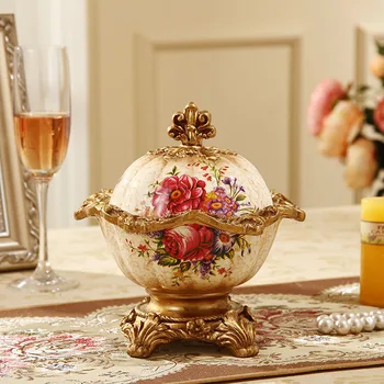 European jewelry box storage box storage storage tank dry candy wedding gift Home Furnishing decorative ornaments
European jewelry box storage box storage storage tank dry candy wedding gift Home Furnishing decorative ornaments