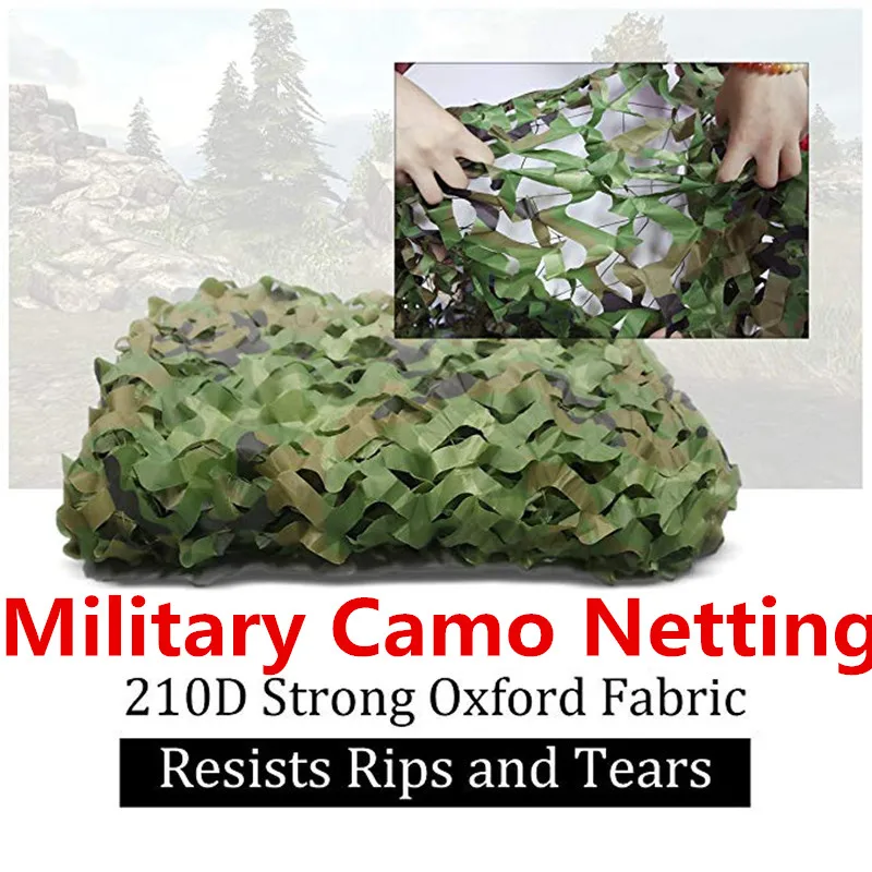 2x2 2X3 3X4 2X8M Military Camouflage Netting Outdoor CS Games Camping Hunting Blinds Mesh Netting Beach Sun Shelter Car Cover
2x2 2X3 3X4 2X8M Military Camouflage Netting Outdoor CS Games Camping Hunting Blinds Mesh Netting Beach Sun Shelter Car Cover