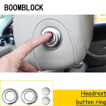 BOOMBLOCK Auto Car Headrest Chair Adjustment Button Ring Stickers For BMW F30 F34 F35 3 Series 320i 316i Interior Accessories
BOOMBLOCK Auto Car Headrest Chair Adjustment Button Ring Stickers For BMW F30 F34 F35 3 Series 320i 316i Interior Accessories