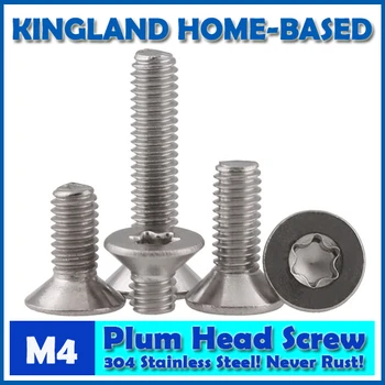 M4 GB2673 Six Lobe Torx Plum Hexalobular Socket Flat Countersunk Head Machine Screws DIY Repair Home Appliances
M4 GB2673 Six Lobe Torx Plum Hexalobular Socket Flat Countersunk Head Machine Screws DIY Repair Home Appliances