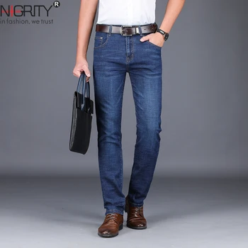 NIGRITY 2019 New Men Classic Business Jeans Fashion Casual Primary Color Slim Fit Small Straight Male Trousers Denim Pants
NIGRITY 2019 New Men Classic Business Jeans Fashion Casual Primary Color Slim Fit Small Straight Male Trousers Denim Pants