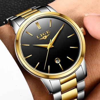LIGE Watch Men Fashion Sports Waterproof Clock Mens Watches Top Luxury Brand Business Uitra Thin Quartz Watch Relogio Masculino
LIGE Watch Men Fashion Sports Waterproof Clock Mens Watches Top Luxury Brand Business Uitra Thin Quartz Watch Relogio Masculino