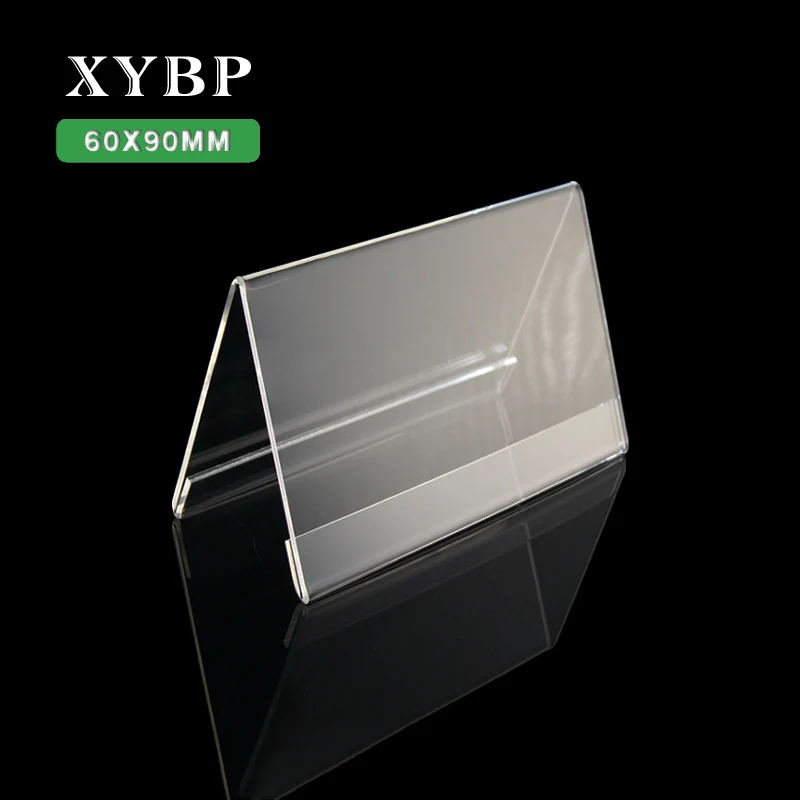 XYBP Acrylic V Shape Office Desktop Sign Display Price Name Business Card Label Nameplate Table Number Holder Stand 60mmX90mm
XYBP Acrylic V Shape Office Desktop Sign Display Price Name Business Card Label Nameplate Table Number Holder Stand 60mmX90mm