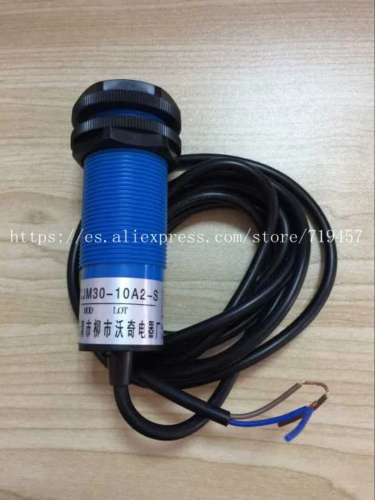 FREE SHIPPING CJM30-10A2-S Capacitive proximity switch sensor Second line AC 220V normally closed embedded type
FREE SHIPPING CJM30-10A2-S Capacitive proximity switch sensor Second line AC 220V normally closed embedded type