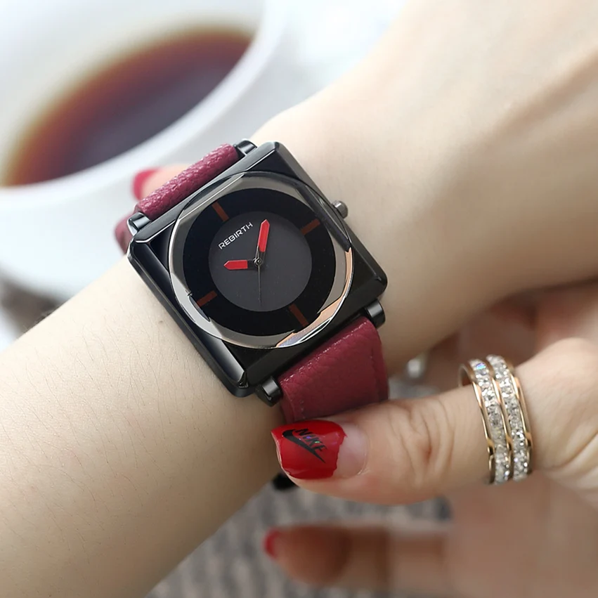 Creative Watches Women Leather Square Wrist Watch For Female Clock 2018 Women Watch Top Brand Luxury Waterproof Relogio Feminino
Creative Watches Women Leather Square Wrist Watch For Female Clock 2018 Women Watch Top Brand Luxury Waterproof Relogio Feminino