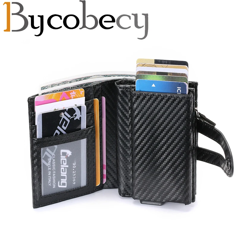 Bycobecy Smart Wallet Vintage PU Leather Coin Purses Magnetic Closing Card Holder Casual Money Bag RFID Blocking Card Wallet
Bycobecy Smart Wallet Vintage PU Leather Coin Purses Magnetic Closing Card Holder Casual Money Bag RFID Blocking Card Wallet