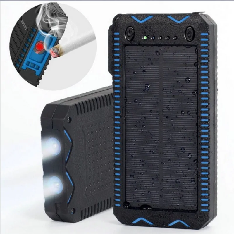 15000mAh Solar Power Bank Solar Battery Charger with Cigarette Lighter Multi Functional Solar Powerbank for Cell Phones
15000mAh Solar Power Bank Solar Battery Charger with Cigarette Lighter Multi Functional Solar Powerbank for Cell Phones