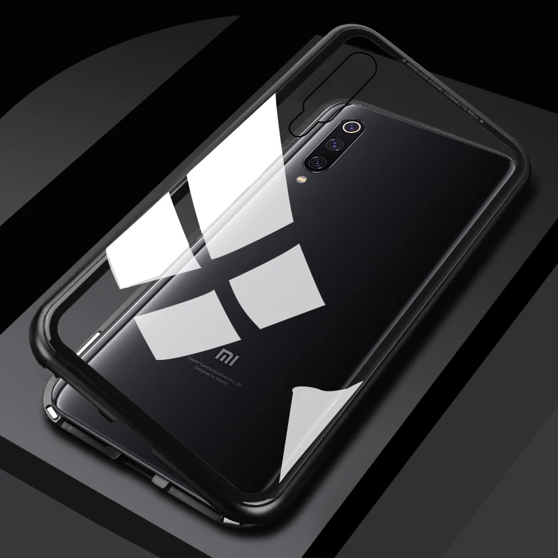 Luxury Magnet Tempered Glass Case For Xiaomi mi 9 Case Clear Magnetic Flip Metal Frame Cover Case For Xiaomi mi9 mi 9 SE Fundas
Luxury Magnet Tempered Glass Case For Xiaomi mi 9 Case Clear Magnetic Flip Metal Frame Cover Case For Xiaomi mi9 mi 9 SE Fundas