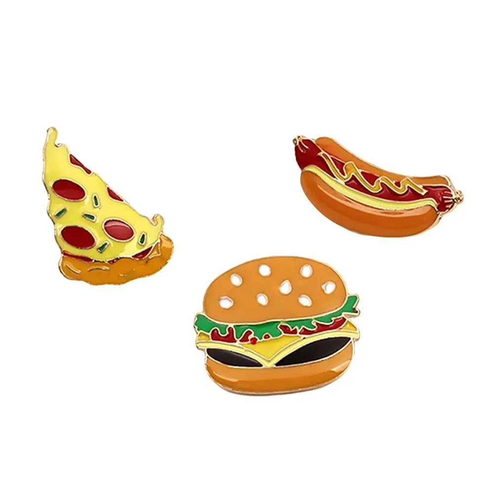 3Pcs/Set Women Cute Cartoon Pizza Hot Dog Burger Enamel Brooch Pin Fashion Jewelry Gift
3Pcs/Set Women Cute Cartoon Pizza Hot Dog Burger Enamel Brooch Pin Fashion Jewelry Gift