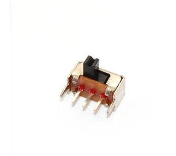 

50pcs Miniature Slide Switch SPDT 3 Pin PCB 2 Position 1P2T Side Knob Handle High 3mm SK12D07VG3