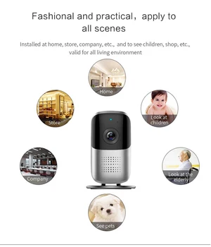 1080HD Wireless WIFI 185 Degrees Panoramic Home Network Camera Phone APP Infrared Night Vision Remotely Surveillance Camera
1080HD Wireless WIFI 185 Degrees Panoramic Home Network Camera Phone APP Infrared Night Vision Remotely Surveillance Camera