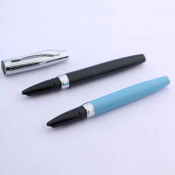 Fountain Pen High Quality Baoer 100 Silver Clip Black or Blue Metal Fine Nib For Business Office School Supplies Writing
Fountain Pen High Quality Baoer 100 Silver Clip Black or Blue Metal Fine Nib For Business Office School Supplies Writing