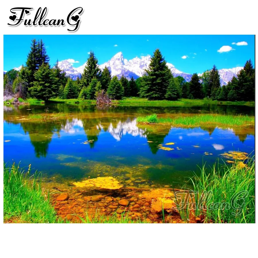 FULLCANG mosaic full square/round drill diamond painting natural spring landscape lake 5d diy diamond embroidery sale FC1029
FULLCANG mosaic full square/round drill diamond painting natural spring landscape lake 5d diy diamond embroidery sale FC1029
