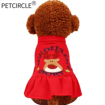 PETCIRCLE New Puappy Dog Clothes Santa Costume Christmas Pet Clothes Skirt Chihuahua Dress Pet Clothes Yorkie
PETCIRCLE New Puappy Dog Clothes Santa Costume Christmas Pet Clothes Skirt Chihuahua Dress Pet Clothes Yorkie