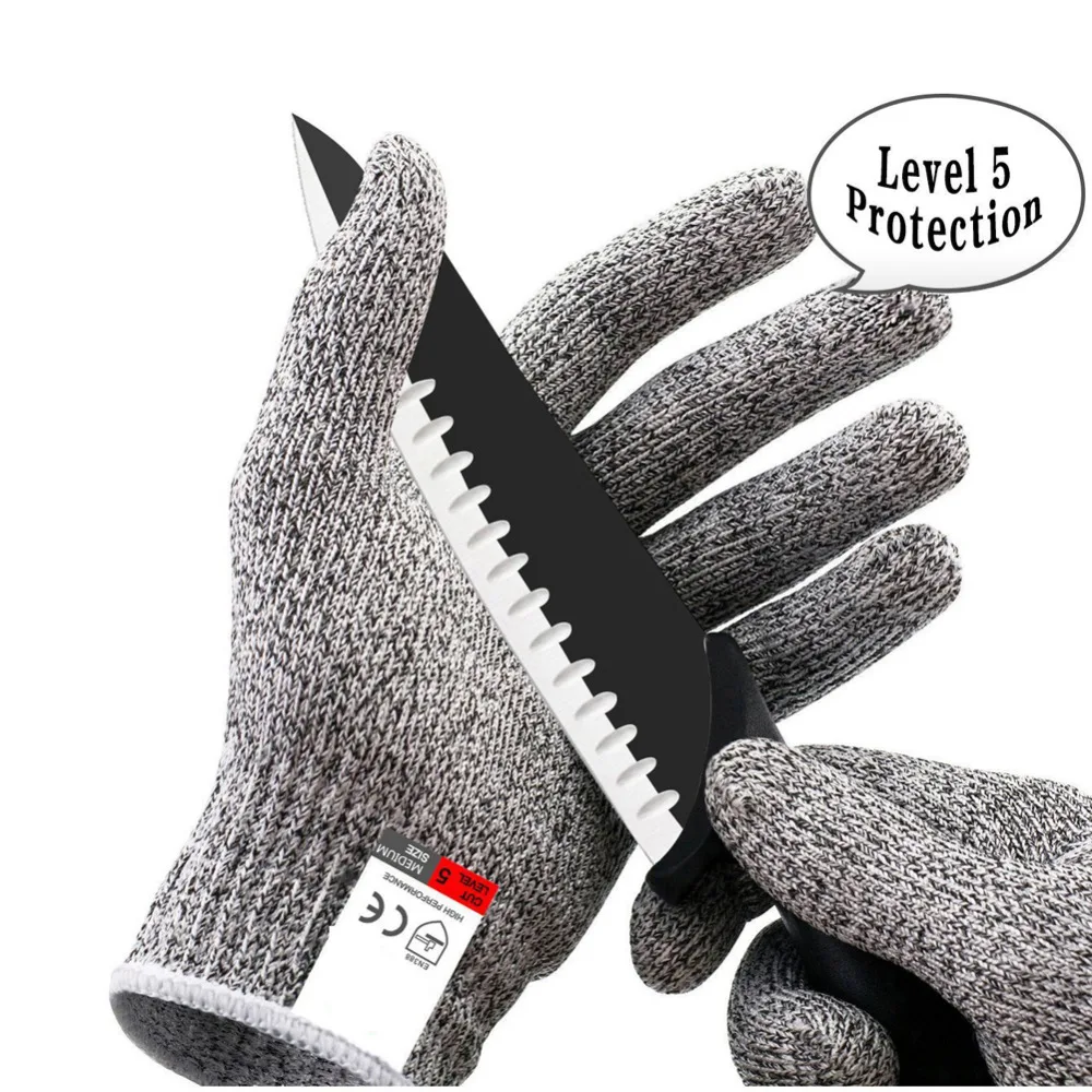 1PC Anti-cut Gloves Safety Cut Proof HPPE Metal Mesh Kitchen Cut-resistant Stab-resistant Anti-knife Anti-Scratch Safety Gloves
1PC Anti-cut Gloves Safety Cut Proof HPPE Metal Mesh Kitchen Cut-resistant Stab-resistant Anti-knife Anti-Scratch Safety Gloves