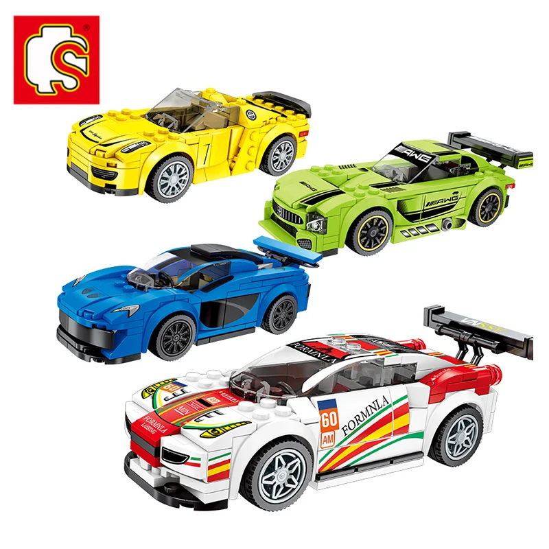Sembo Blocks Champions Super Racing Car Building Bricks Model Famous Vehicle Compatible LeSet Educational Toys Birthdays Gifts
Sembo Blocks Champions Super Racing Car Building Bricks Model Famous Vehicle Compatible LeSet Educational Toys Birthdays Gifts