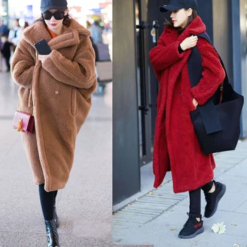 Faux fur coat female 2018 new winter Lamb Fur coat long section Double-faced Fur fashion coat
Faux fur coat female 2018 new winter Lamb Fur coat long section Double-faced Fur fashion coat