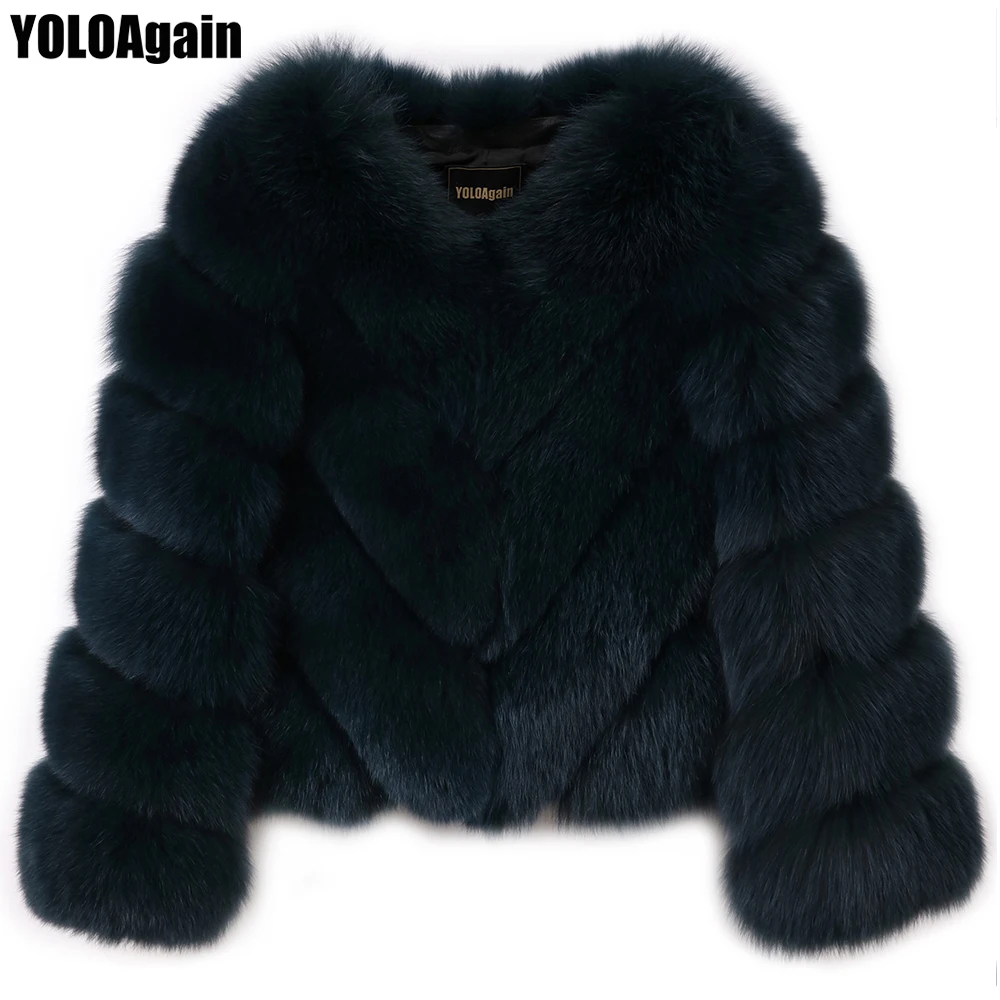 9 Colors YOLOAgain women real fox fur jacket lady soft thick warm quality natural fox fur coat
9 Colors YOLOAgain women real fox fur jacket lady soft thick warm quality natural fox fur coat