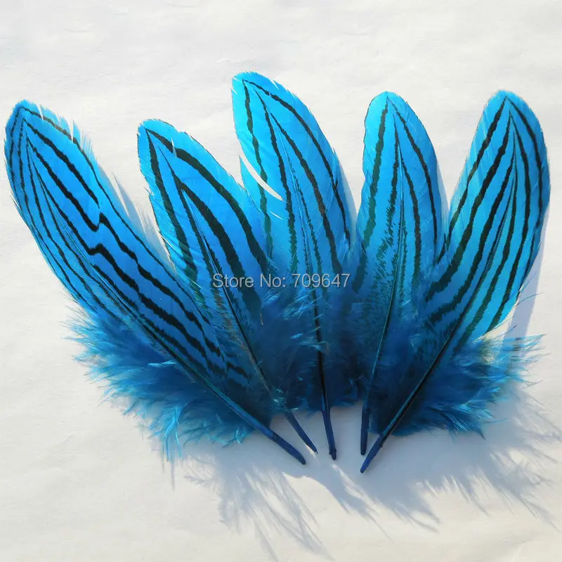 100Pcs/lot!7-10cm Silver Pheasant Feathers Blue Turquoise Color,Plume for Millinery Supplies, Carnival Costume Mask Headdress
100Pcs/lot!7-10cm Silver Pheasant Feathers Blue Turquoise Color,Plume for Millinery Supplies, Carnival Costume Mask Headdress