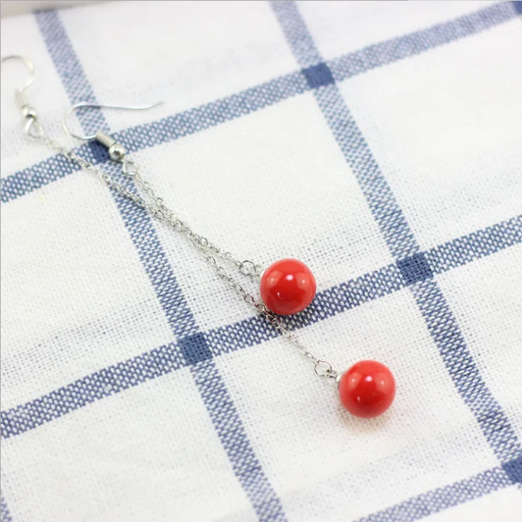 Lovely Ceramic Pitaya Lemon Earrings Long Chain Cat Fish Bone Dangles Ceramic Charm Simple Fruit Earrings for Girls
Lovely Ceramic Pitaya Lemon Earrings Long Chain Cat Fish Bone Dangles Ceramic Charm Simple Fruit Earrings for Girls
