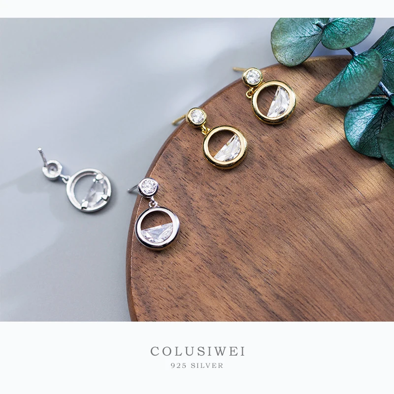 Colusiwei Water Design Dangle Earrings for Women Clear CZ 925 Sterling Silver Drop Earrings Jewelry Korean Fashion Jewelry
Colusiwei Water Design Dangle Earrings for Women Clear CZ 925 Sterling Silver Drop Earrings Jewelry Korean Fashion Jewelry