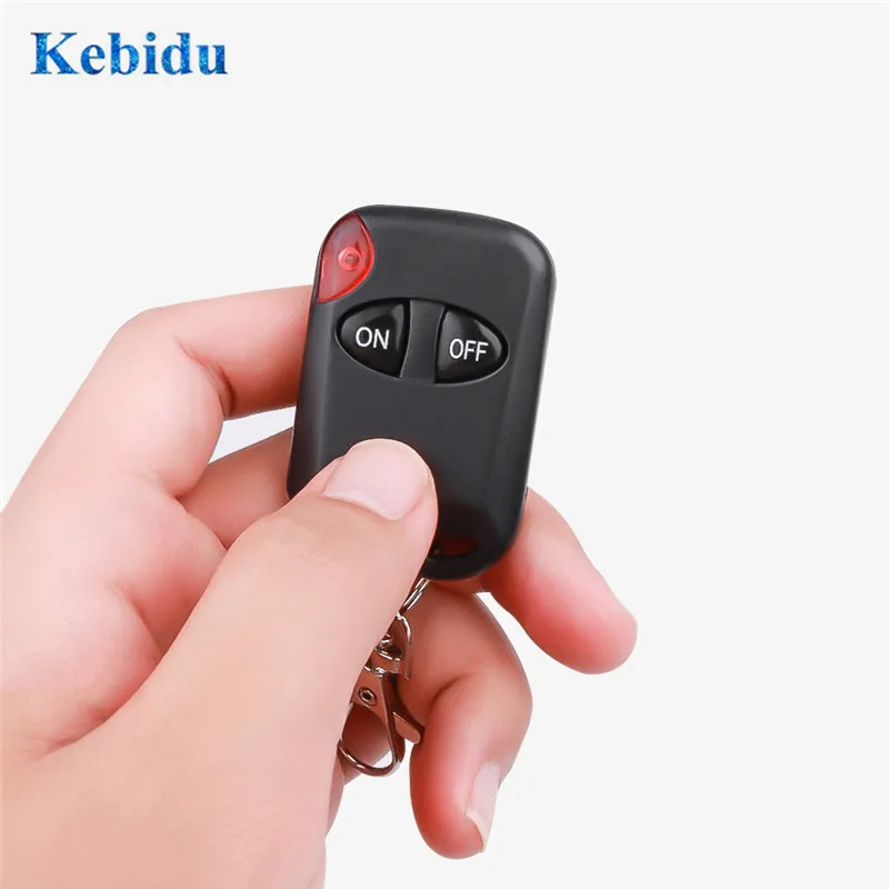 Car Remote Control 433MHz 2 Button For Gate Garage Door Keychain Duplicator 2 Keys ON/OFF RF Wireless Remote Controller
Car Remote Control 433MHz 2 Button For Gate Garage Door Keychain Duplicator 2 Keys ON/OFF RF Wireless Remote Controller