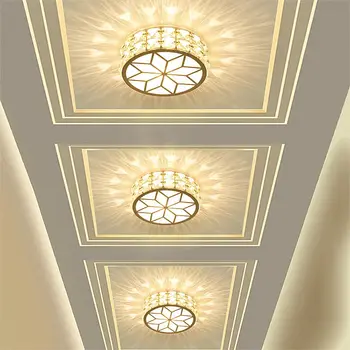 LED Ceiling Lamp Crystal Surface Mounted LED Ceiling Lights For Aisle Veranda Lighting Down For Living Room And Bedroom
LED Ceiling Lamp Crystal Surface Mounted LED Ceiling Lights For Aisle Veranda Lighting Down For Living Room And Bedroom