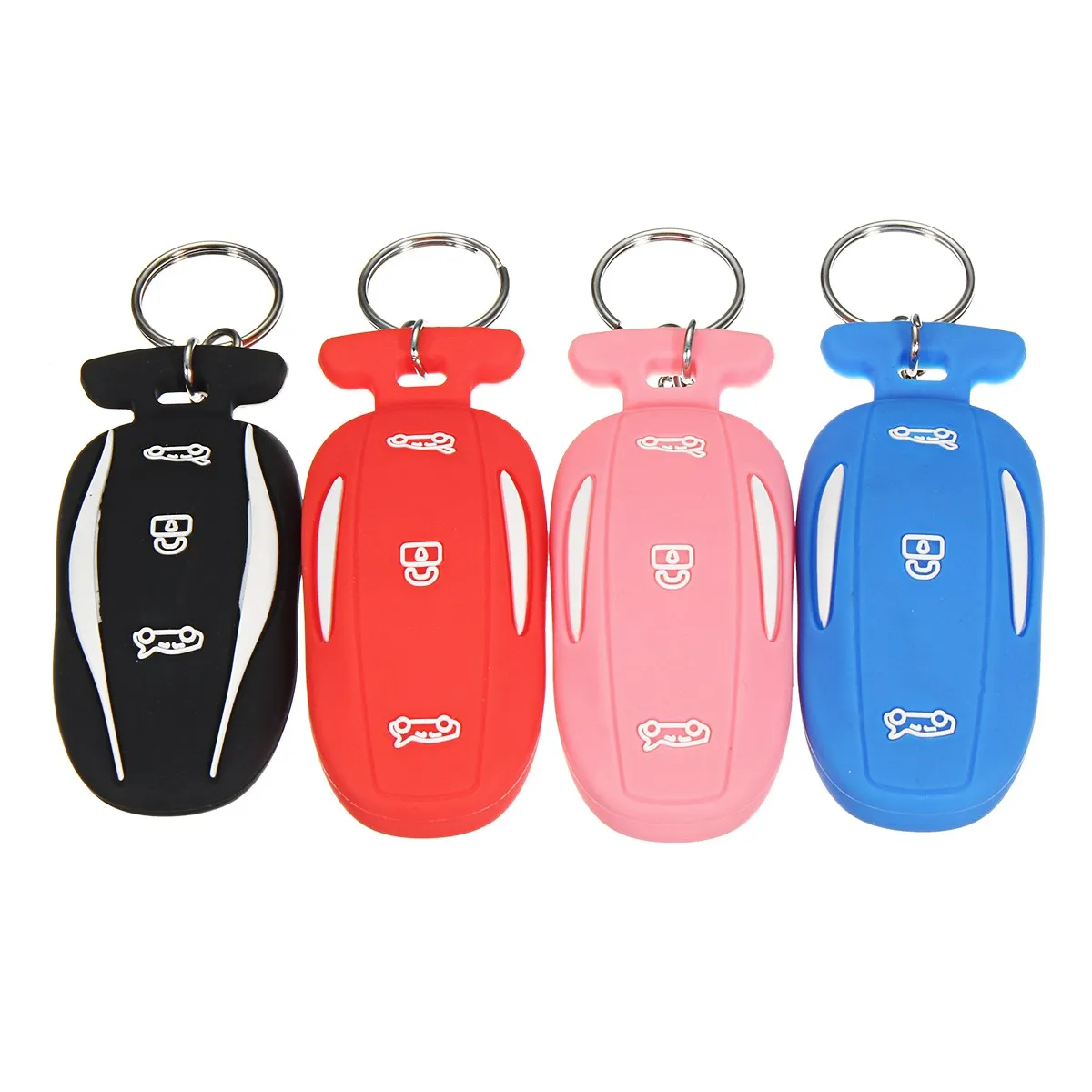 3 Button Car Silicone Smart Remote Key Cover Fob Case Holder Fits For Tesla Model X
3 Button Car Silicone Smart Remote Key Cover Fob Case Holder Fits For Tesla Model X