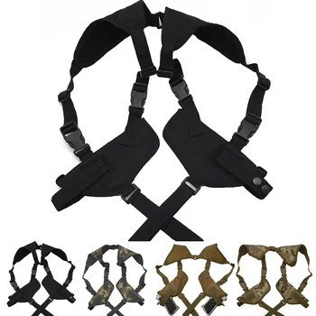 Tactical Left Right Hand Gun Pouch Airsoft Combat Nylon Shoulder Holster Under Arm Shoulder Double Pistol Gun Holsters
Tactical Left Right Hand Gun Pouch Airsoft Combat Nylon Shoulder Holster Under Arm Shoulder Double Pistol Gun Holsters
