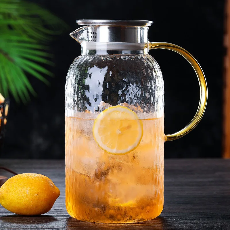Free Shipping Transparent Juice Pot Thick Glass Cold Water Bottle European Style High Temperature Resistant Kettle
Free Shipping Transparent Juice Pot Thick Glass Cold Water Bottle European Style High Temperature Resistant Kettle