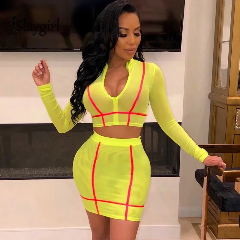 Slaygirl Turtle Neck 2 Piece Set Women Top And Skirt Sets Party Casual 2 Piece Set Long Sleeve Skirt Sets Transparent Female
Slaygirl Turtle Neck 2 Piece Set Women Top And Skirt Sets Party Casual 2 Piece Set Long Sleeve Skirt Sets Transparent Female