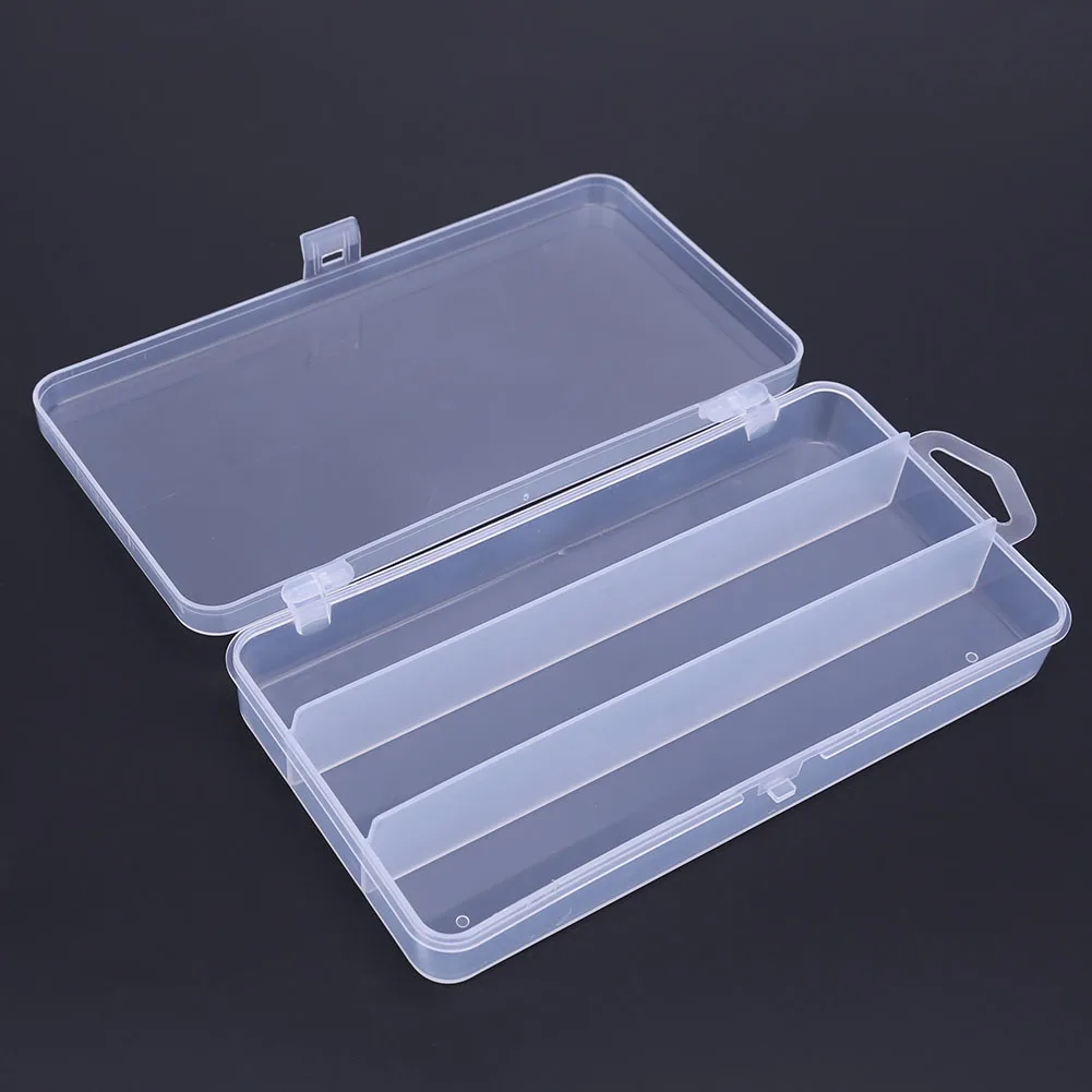 3 Compartments Fishing Bait Box Single Layer Fishing Hook Storage Case Transparent Plastic Outdoor Pesca Fishing Tackle Boxes
3 Compartments Fishing Bait Box Single Layer Fishing Hook Storage Case Transparent Plastic Outdoor Pesca Fishing Tackle Boxes