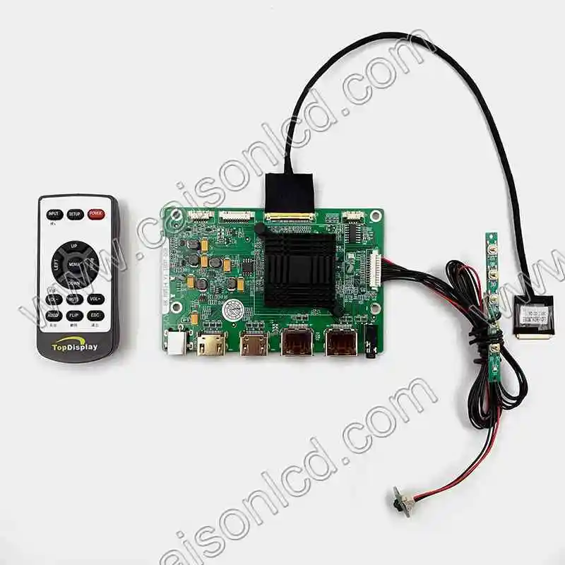 2HDMI+VGA+DP+Audio 4K LCD controller board support LQ125D1JW31/33 lcd controller board
2HDMI+VGA+DP+Audio 4K LCD controller board support LQ125D1JW31/33 lcd controller board