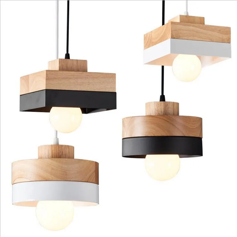 Nordic Designer Pendant Light Solid Wooden and Iron Suspension Lamparas For Kitchen Hallway Home Deco E27 Fixture Lights Lustres
Nordic Designer Pendant Light Solid Wooden and Iron Suspension Lamparas For Kitchen Hallway Home Deco E27 Fixture Lights Lustres