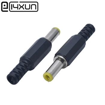 10Pcs 2.1 x 5.5 x 14/ 2.5 x 5.5 x 14 MM DC Power Male Plug Audio Adapter Outlet Socket Jack Yellow Head Plastic Handle Connector 
10Pcs 2.1 x 5.5 x 14/ 2.5 x 5.5 x 14 MM DC Power Male Plug Audio Adapter Outlet Socket Jack Yellow Head Plastic Handle Connector