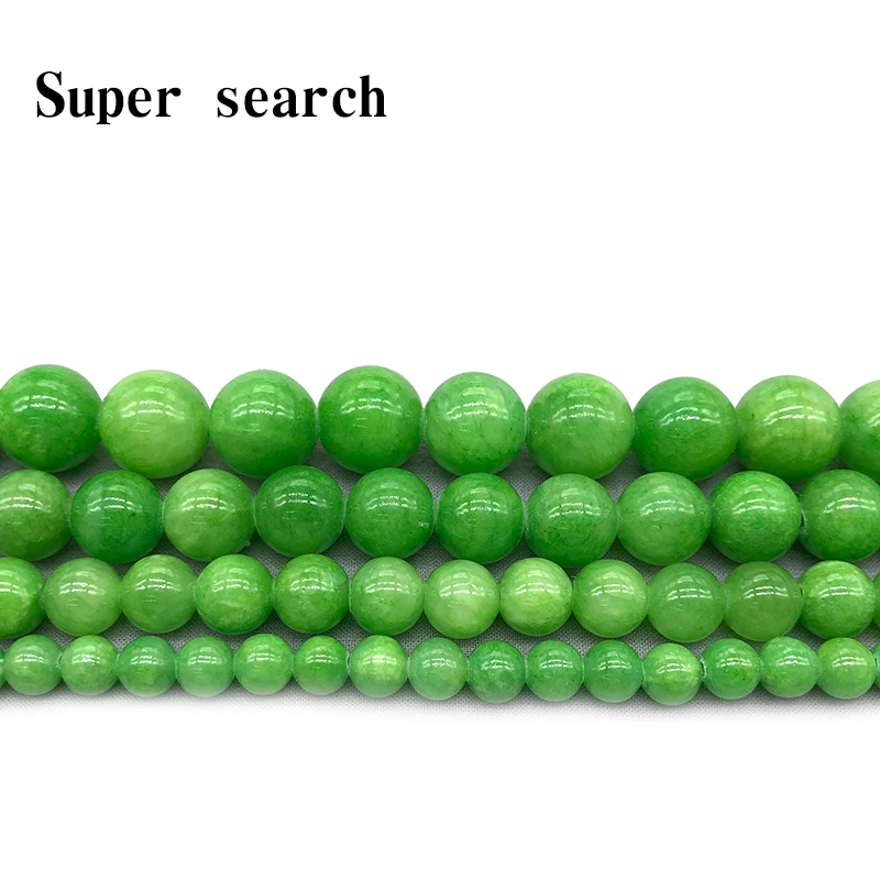 Natural Green Chalcedony 6-12mm Round Loose Mala Bead Bracelet Necklace Earrings Jewelry Making Handmade Material
Natural Green Chalcedony 6-12mm Round Loose Mala Bead Bracelet Necklace Earrings Jewelry Making Handmade Material