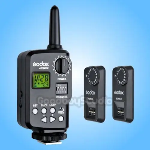 Godox FT-16S Controller Flash Trigger For VING V850 V860 Speedlite (2X Receiver)
Godox FT-16S Controller Flash Trigger For VING V850 V860 Speedlite (2X Receiver)