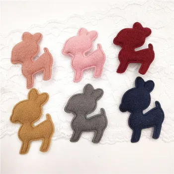 150pcs/lot Padded Felt Furry Dog Shape Applique Patches For Clothing Sew On Cloth Stickers Decoration, DIY Hair Accessories
150pcs/lot Padded Felt Furry Dog Shape Applique Patches For Clothing Sew On Cloth Stickers Decoration, DIY Hair Accessories
