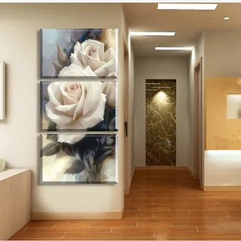 White Flower Wall Pictures For Living Room Rose Painting Porch By Numbers 3 Panels Modern On Canvas Igor Levashov Of Virgin Mary
White Flower Wall Pictures For Living Room Rose Painting Porch By Numbers 3 Panels Modern On Canvas Igor Levashov Of Virgin Mary