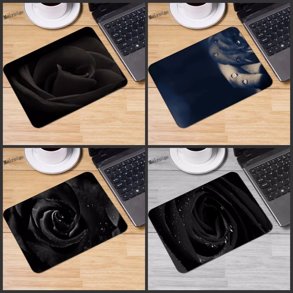 Mairuige Black Rose 220*180*2mm Customized Rectangle Non-Slip Rubber printing gaming Durable notebook mouse pad Decorate Desk
Mairuige Black Rose 220*180*2mm Customized Rectangle Non-Slip Rubber printing gaming Durable notebook mouse pad Decorate Desk