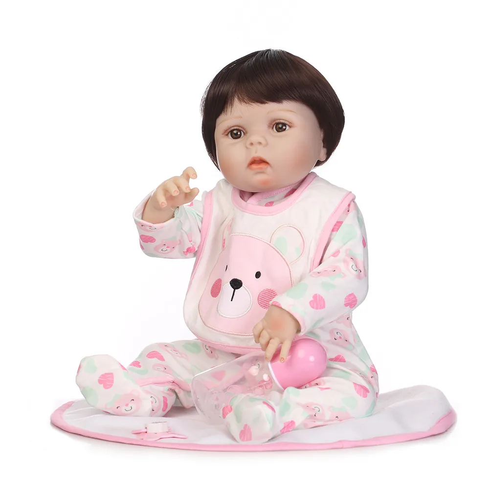 NPK 22" full silicone reborn dolls toys for children gift girl body toddler princess fashion BJD bonecas bebe alive reborn
NPK 22" full silicone reborn dolls toys for children gift girl body toddler princess fashion BJD bonecas bebe alive reborn