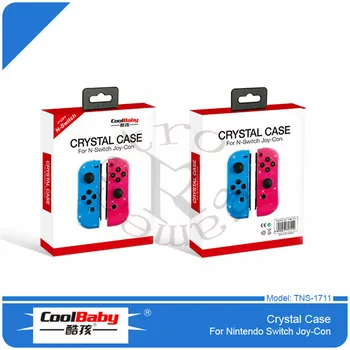 TNS-1711 Snap On Guard Crystal Plastic Case Hard Shell for Switch Joy-Con Controller
TNS-1711 Snap On Guard Crystal Plastic Case Hard Shell for Switch Joy-Con Controller