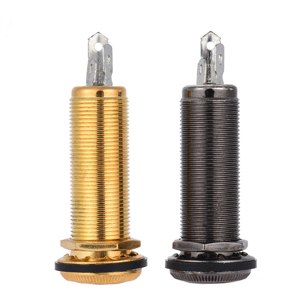 6.35mm 1/4 Inch Guitar End Pin Jack Endpin Jack Socket Plug Mono Output Copper Material for Acoustic Electric Guitar
6.35mm 1/4 Inch Guitar End Pin Jack Endpin Jack Socket Plug Mono Output Copper Material for Acoustic Electric Guitar