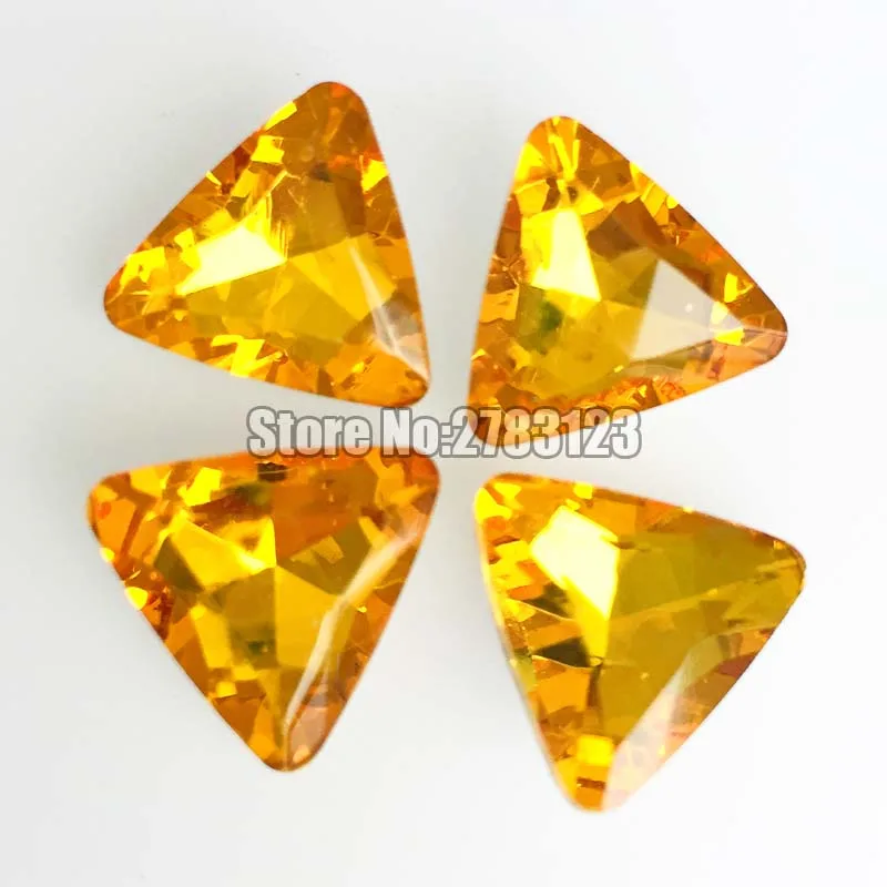 Factory sales golden yellow Triangle AAA Glass Crystal pointback loose rhinestones,Mobile phone/nail art/diy/ accessories
Factory sales golden yellow Triangle AAA Glass Crystal pointback loose rhinestones,Mobile phone/nail art/diy/ accessories