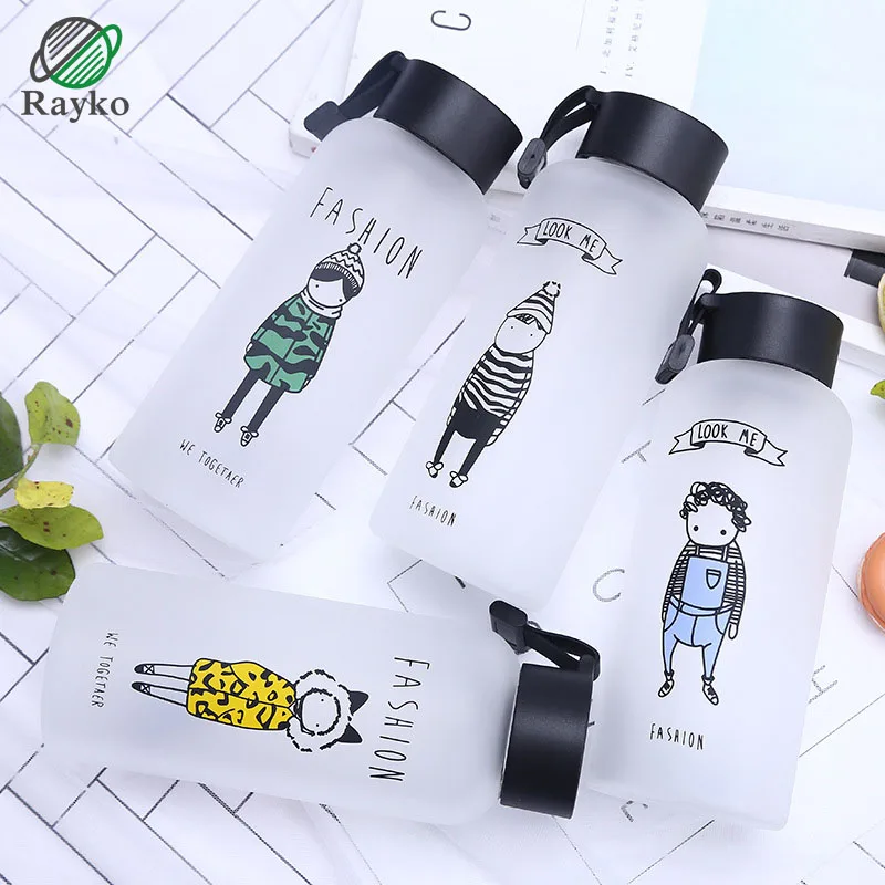 Summer Simple Couple Glass Water Bottles New Creative Children's Portable Outdoor Water Bottle Students Fresh Frosted Drinkware
Summer Simple Couple Glass Water Bottles New Creative Children's Portable Outdoor Water Bottle Students Fresh Frosted Drinkware