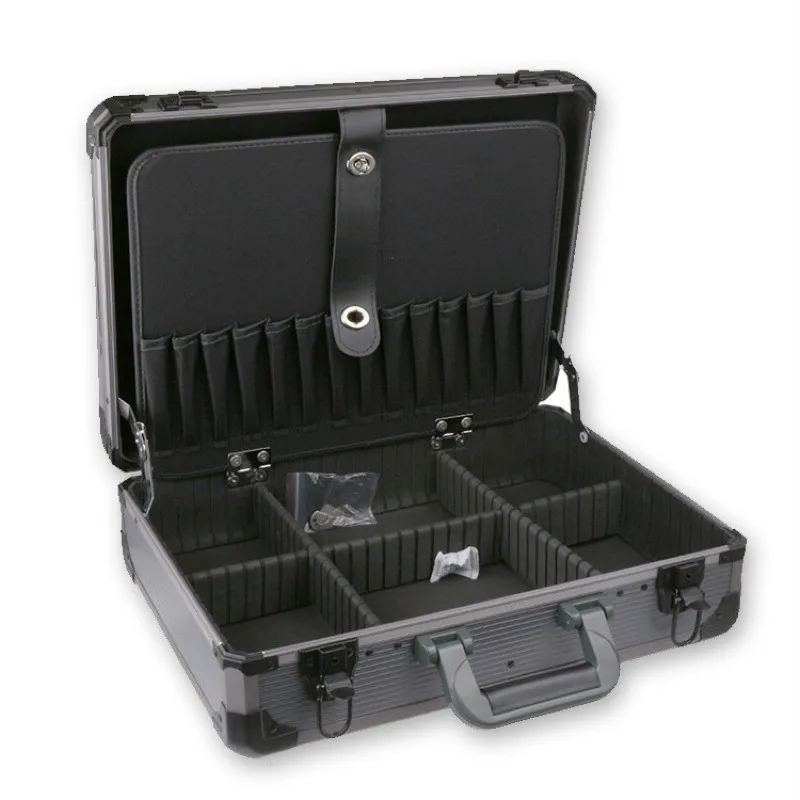 Aluminum Tool case suitcase toolbox For Big Small Tool Kit Collision avoidance resistant safety box With lock Storage Box
Aluminum Tool case suitcase toolbox For Big Small Tool Kit Collision avoidance resistant safety box With lock Storage Box