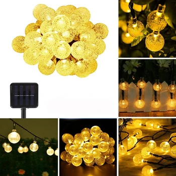Solar lamp 30 LED string light outdoor waterproof party garden lights wedding bulbs garden decoration guirlande lumineuse led
Solar lamp 30 LED string light outdoor waterproof party garden lights wedding bulbs garden decoration guirlande lumineuse led