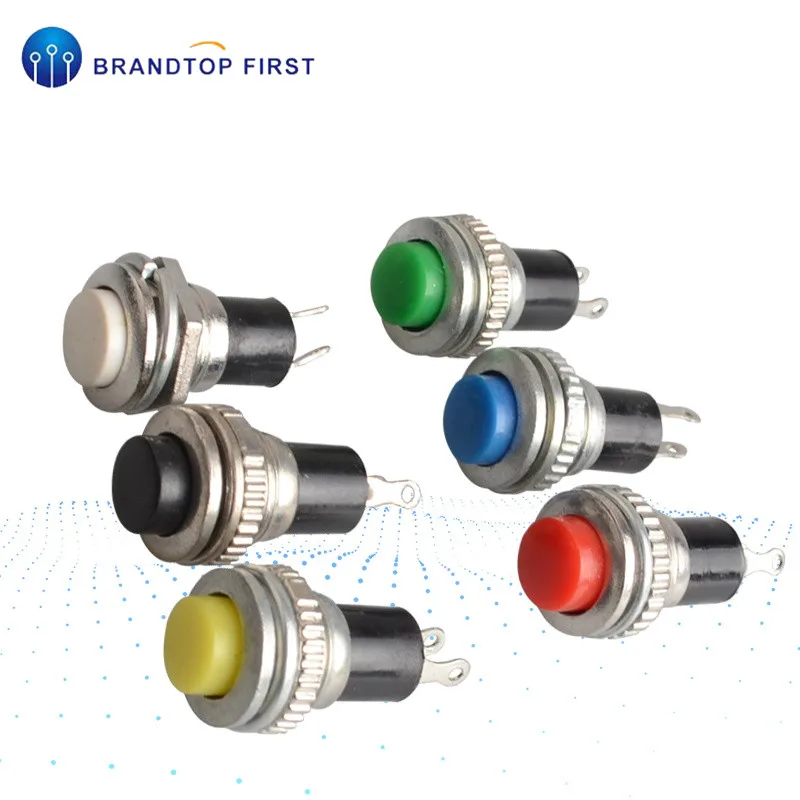 DS-316 10mm Self-Recovery Spring Return Small Push Button Switch Momentary Automatic Reset Button
DS-316 10mm Self-Recovery Spring Return Small Push Button Switch Momentary Automatic Reset Button