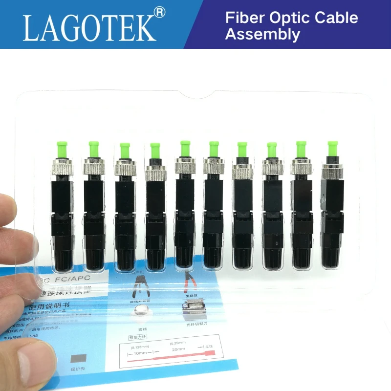 100PCS FTTH FC APC single-mode fiber optic FC APC quick connector FC FTTH Fiber Optic Fast Connector FC Connector Free shipping
100PCS FTTH FC APC single-mode fiber optic FC APC quick connector FC FTTH Fiber Optic Fast Connector FC Connector Free shipping